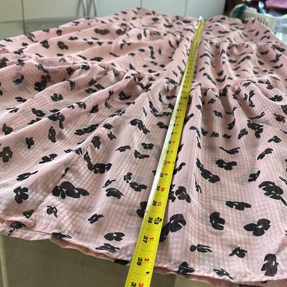 Leith, M, maxi, all over pattern, zipper, flat front waist - elastic back - Picture 3 of 10